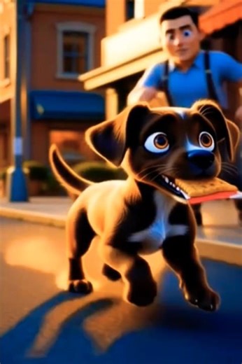 The Hungry Pappi Steals Food | Heart Touching Short Story | Puppy Emotional Story