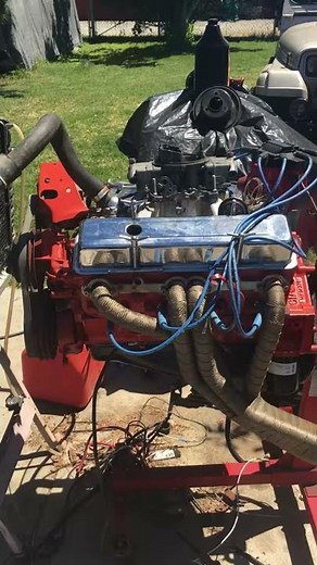 Chevy 350 camel hump heads