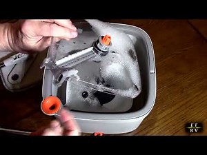 MIRACLEAN "MarvelSpin" Microfiber Mop & Bucket- Separates Dirty and Clean Water! FULL OPERATION!