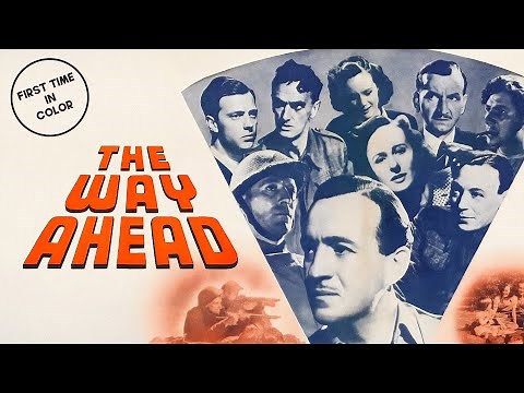 The Way Ahead | COLORIZED | David Niven | Old Drama Movie | Full Movie