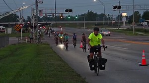 10K views · 261 reactions | Bicyclists riding in the Register's Annual Great Bicycle Ride Across Iowa depart Sioux City en route to Storm Lake during the ride's first day Sunday. This year marks the 50th anniversary of the ride. | Sioux City Journal | Facebook