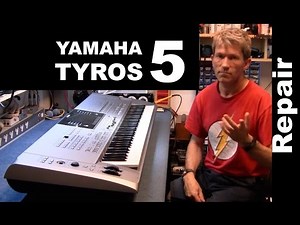 Yamaha Tyros 5 repair 76-key MF#55