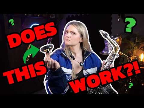Can You REALLY Make a Saxophone Quiet? Amazon Sax Mute Test!