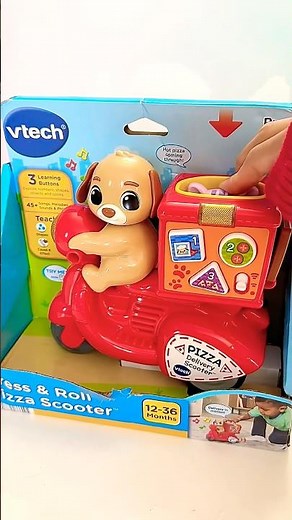 Fun Press Peekaboo Pizza scooter #rapido #shortsfeed #toys #shorts #vtech #unboxing