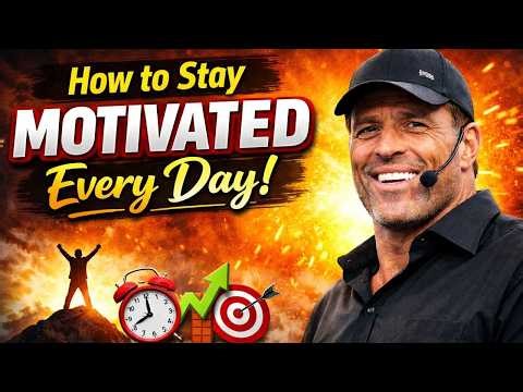 How to Stay Motivated Every Day | Daily Discipline & Success Mindset | Tony Robbins Motivation