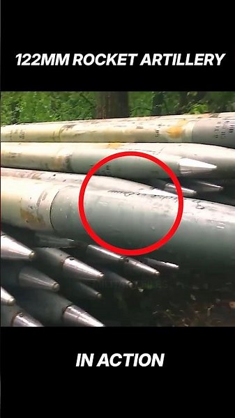 Military 122MM Rocket Artillery Firing Power