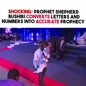 8.2K views · 173 reactions | SHOCKIN:PROPHETIC  CONVERTING LETTERS AND NUMBERS INTO ACCURATE PROPHECY Prophet Shepherd Bushiri The Generals Descendants Tgd TGD Grace | The Generals Descendants TGD¹ | Facebook
