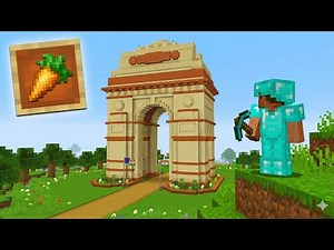 Minecraft India Gate Build 🇮🇳 | Delhi ka Famous Monument in Minecraft | Hindi Gameplay | Mr Lonest
