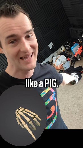 magical x-ray gloves #therussianbadger | TheRussianbadger