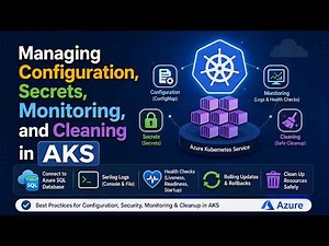 Managing Configuration, Secrets, Monitoring, and Cleaning in AKS | Complete Tutorial