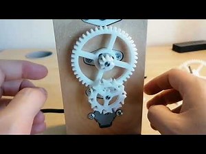 Stepper motor clock: assembly & explanation