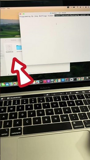 How to hide files in Macbook within 2 seconds #macbooktips
