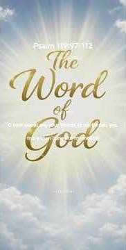 Psalm 119:97-112 | Christian Worship Music #worshipsongs2026 #praiseandworship #gospelchristiansongs