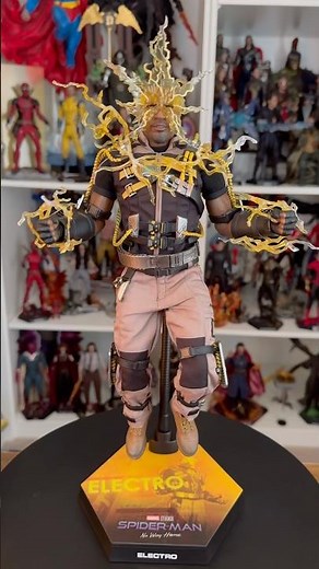 Hot Toys Electro Spider-Man No Way Home #hottoys #spidermannowayhome #spiderman #electro #marvel #dc