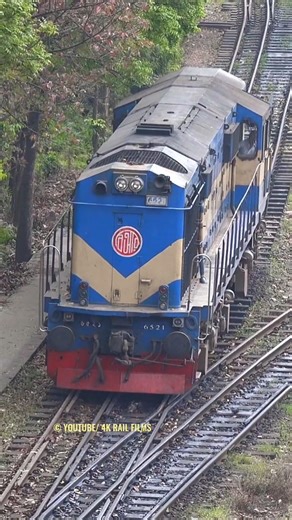 BLW, India made Broad Gauge ALCO 6521 WDM 3A Diesel Locomotive