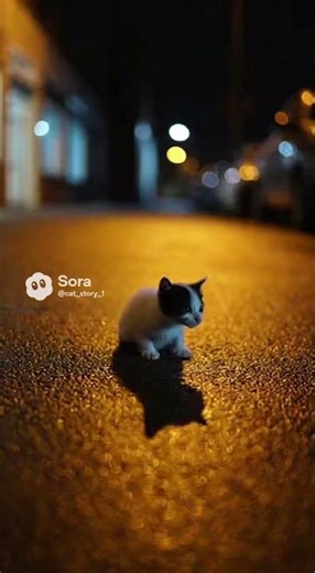 공격당한 아기고양이 The kitten that was attacked. 攻撃された子猫。被攻击的小猫。El gatito atacado. #cat #kitten #cute