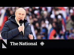 Putin holds rally at Moscow stadium in support of Ukraine invasion