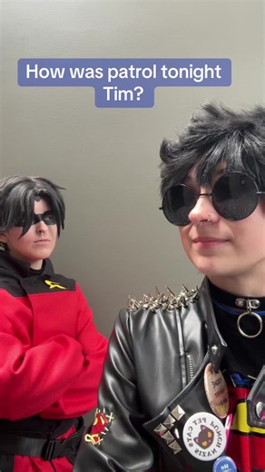 Tim Kon Patrol Reaction — Funny Superboy & Damian Cosplay Moment