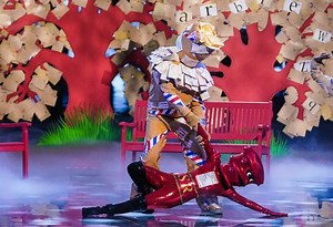 The Masked Dancer viewers convinced they know faces behind Pillar and Post