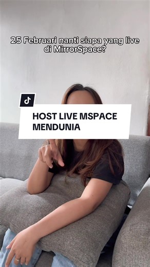 Keren kan sekarang host live mirrorspace pada mendunia🫣 Fyi, di tanggal 25 Febuari nanti produk mirrorspace hanya 25rb! So, check out sebanyak banyaknya dan bisa dapet cashback uang bahkan handphone lhoo #mirrorspace #mspaceid #gajiansale #saleramadhan