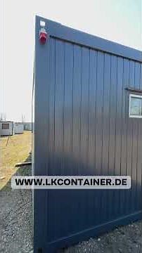 Wohncontainer 6,00 x 2,44 mit Küchenzeile, Toilette und Dusche #container #tinyhouse #fyp #fy