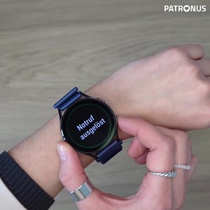 Jetzt NEU: Die Notruf-Uhr von Patronus 🙌🏼 ✅ Funktioniert überall - deutschlandweit ✅ Alles in einem Gerät ✅ Elegantes Design ✅ Einfach Bedienung ✅ 24/7-Notrufzentrale Du kannst dir jetzt ganz einfach einen der begehrten Testplätze sichern! | Patronus-Uhr