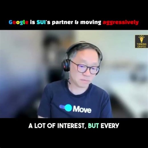 Google is SUI's partner & moving aggressively #sui