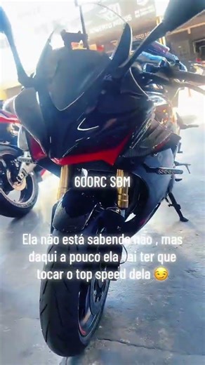 600rc pré top speed ! #600rc #sbm #motovlog #shineray