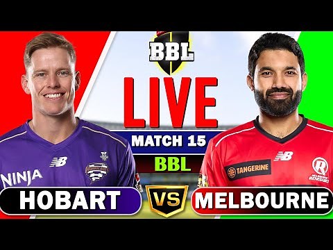 BBL Live – Hobart Hurricanes vs Melbourne Renegades Live, 15th T20 | bbl live match today | live bbl