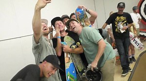 2.6K views · 26 reactions | Phil Hansen completely surprised with his first Lib Tech Skate pro model after doing a "professional grade" trick during the Ramp-Rage event. Thanks all for coming out and playing a part in the surprise party + raising a bunch of $ / cans for a great cause! #LibTech #MervinMade #CockroachConstruction Vid: Tim Stanford Diecutstickers.com | Lib Tech | Facebook