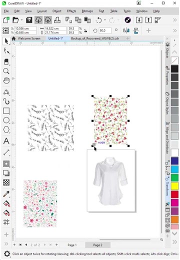 REALISTIC MOCKUPS| CORELDRAW- Full tutorial available on the channel