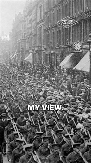 How Tucker’s secular understanding of war changed after studying WWI. | Tucker Carlson Network