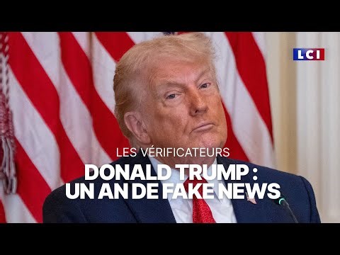 Les Vérificateurs : Donald Trump, un an de fake news à la Maison Blanche｜LCI
