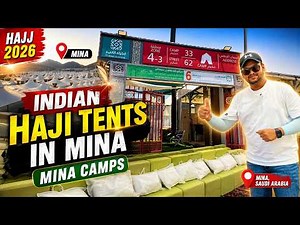 Inside Indian Mina Camps for Hajj 2026 | Sofa Cum Bed & Full Setup Tour