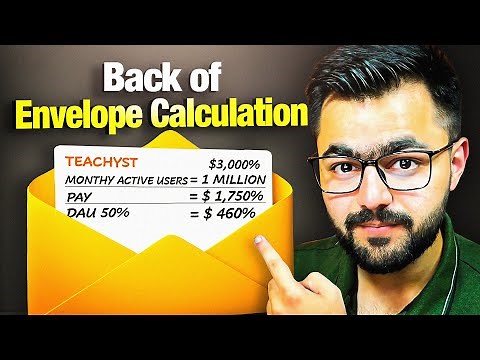 Back of Envelope Calculation - System Design Concept