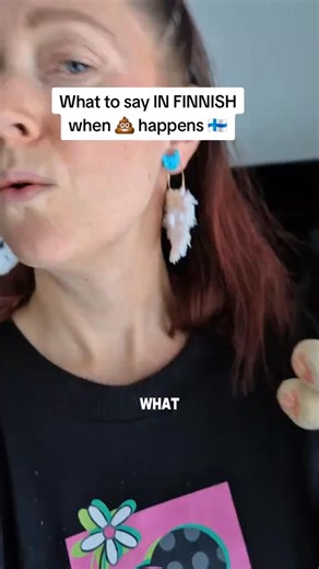 This is very versatile and depending of the size if the 💩 you can use different words up there on the top of the mountain 🤭 Learn how to react like a native Finnish speaker 🇫🇮🤣 #creatorsearchinsights #learningfinnish #finland #finnish #finnishlanguage | mimmumacrame