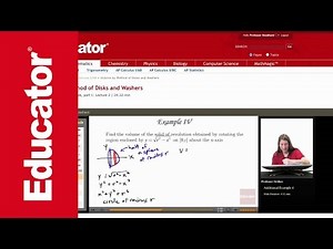 Calculus: Volume Disks and Washers