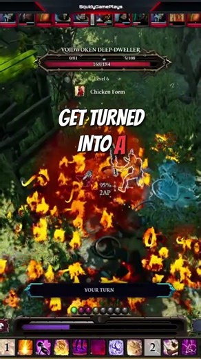 From Monster to Chicken: Epic Moments in Divinity 2! #shorts