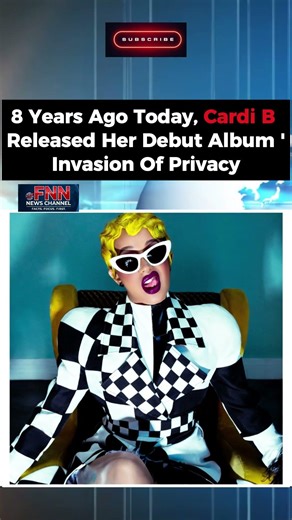 8 Years Ago Today Cardi B Released Her Debut Album 'Invasion Of Privacy' 🎶👑 | April 6, 2018 #shorts