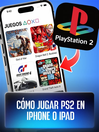 Cómo JUGAR PlayStation 2 en iPhone / iPad | Emular PS2 en iPhone #iphone #ps2 #emulador #ipad #apple #playstation2 #sony #ios #ipad #ipados
