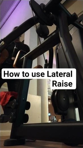 How to use Lateral Raise Machine #lateral #raise #lateralraise