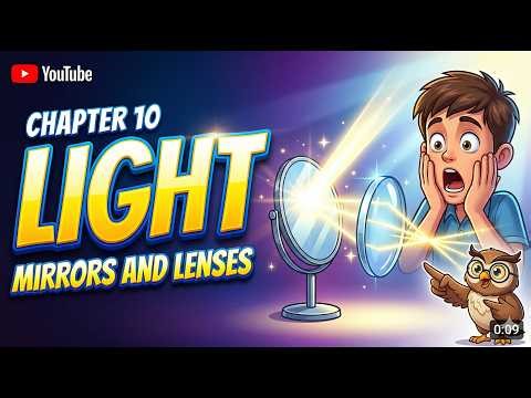 LIGHT: MIRRORS AND LENSES | CLASS 8TH SCIENCE | Curiosity | NCERT | CBSE | The Engineer Owl