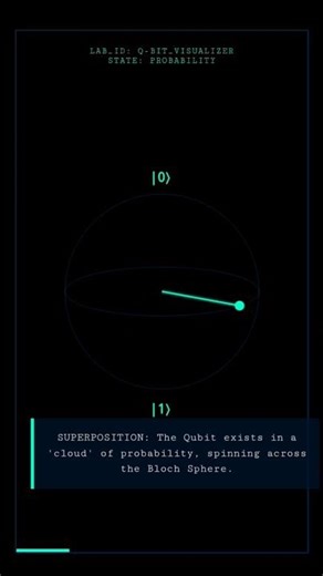 The Probability Cloud That Powers Tomorrow #quantumcomputing #physics #shorts