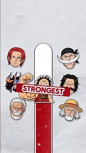 Top 6 STRONGEST One Piece Characters (Joyboy is 1st!?) 🏴‍☠️🔥 #onepiece #anime #joyboy #luffy
