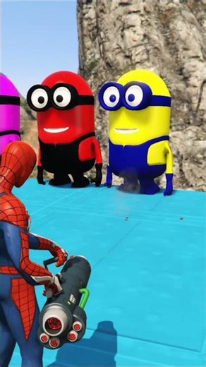 Epic Spider-Man Ragdoll Fails in GTA 5! 😆 #FunnyMoments #SpiderMan #GTA5