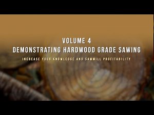 Demonstrating Hardwood Grade Sawing