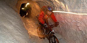 Go underground by bike and kayak
