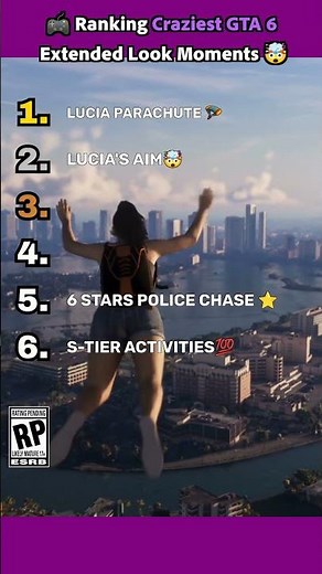 Ranking Craziest GTA 6 Extended Look Moments
