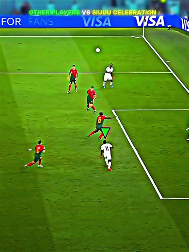 Football Players React to Ronaldo's SIUUU Celebration