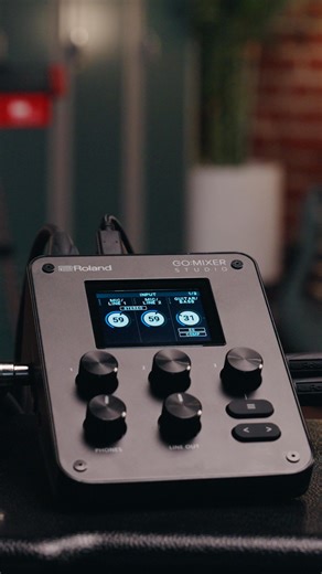 Made for performance video creators and music artists, GO:MIXER STUDIO infuses our portable mixer/interface platform with new power, flexibility, and range. Click the link to learn more. | Roland